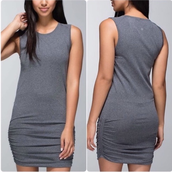 lululemon athletica Dresses & Skirts - Lululemon In The Flow Ruched Dress